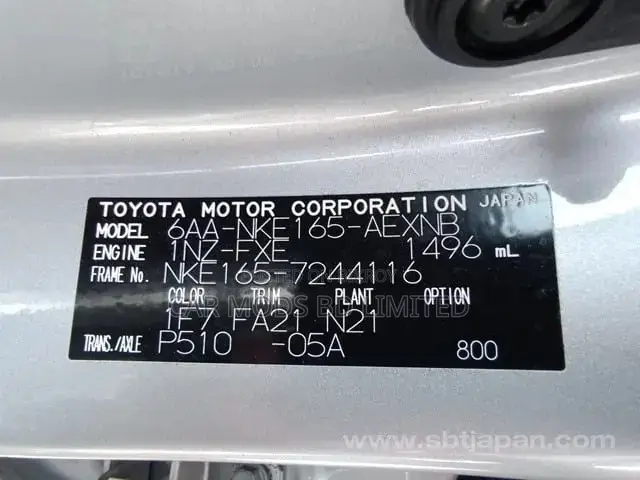 Toyota Axio 2021 Silver