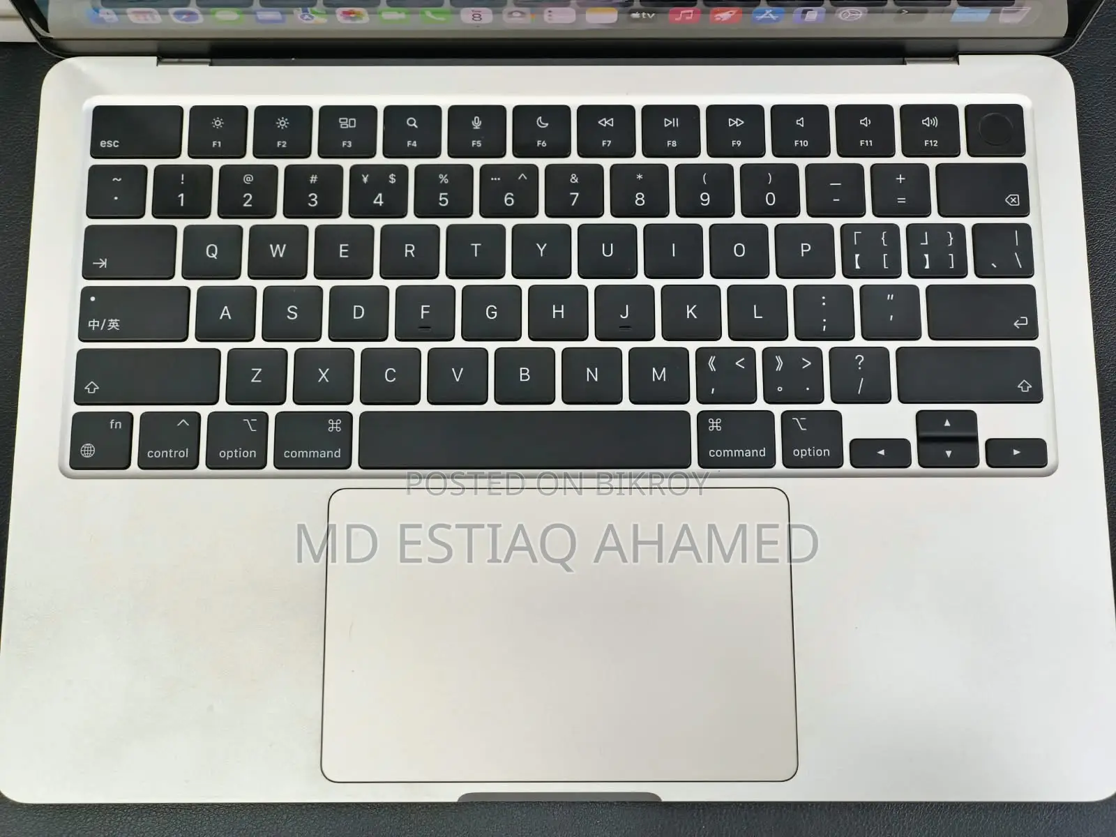 Laptop Apple MacBook Air 2022 M2 16GB Apple M2 SSD 256GB