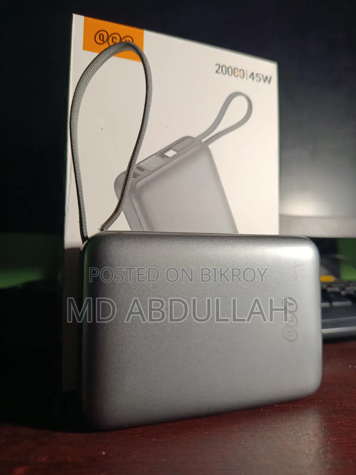 QCY Power Bank (1y Warranty)
