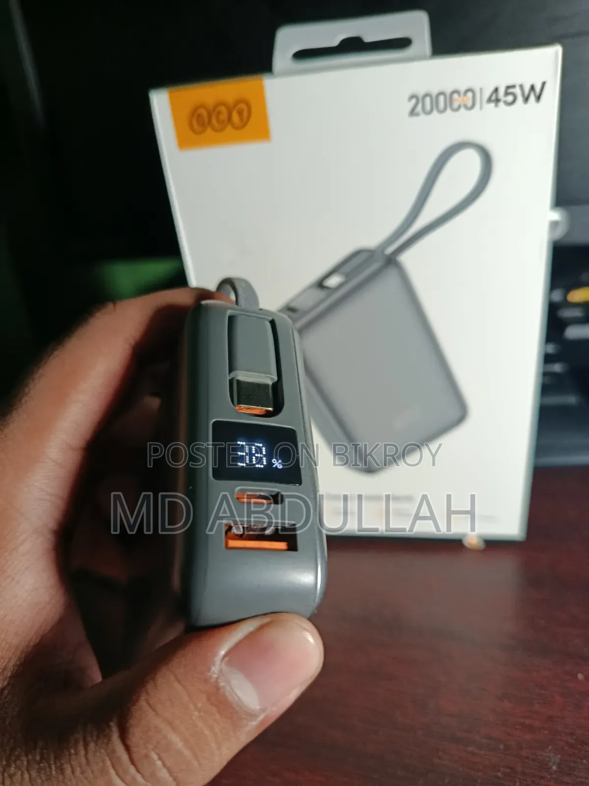 QCY Power Bank (1y Warranty)