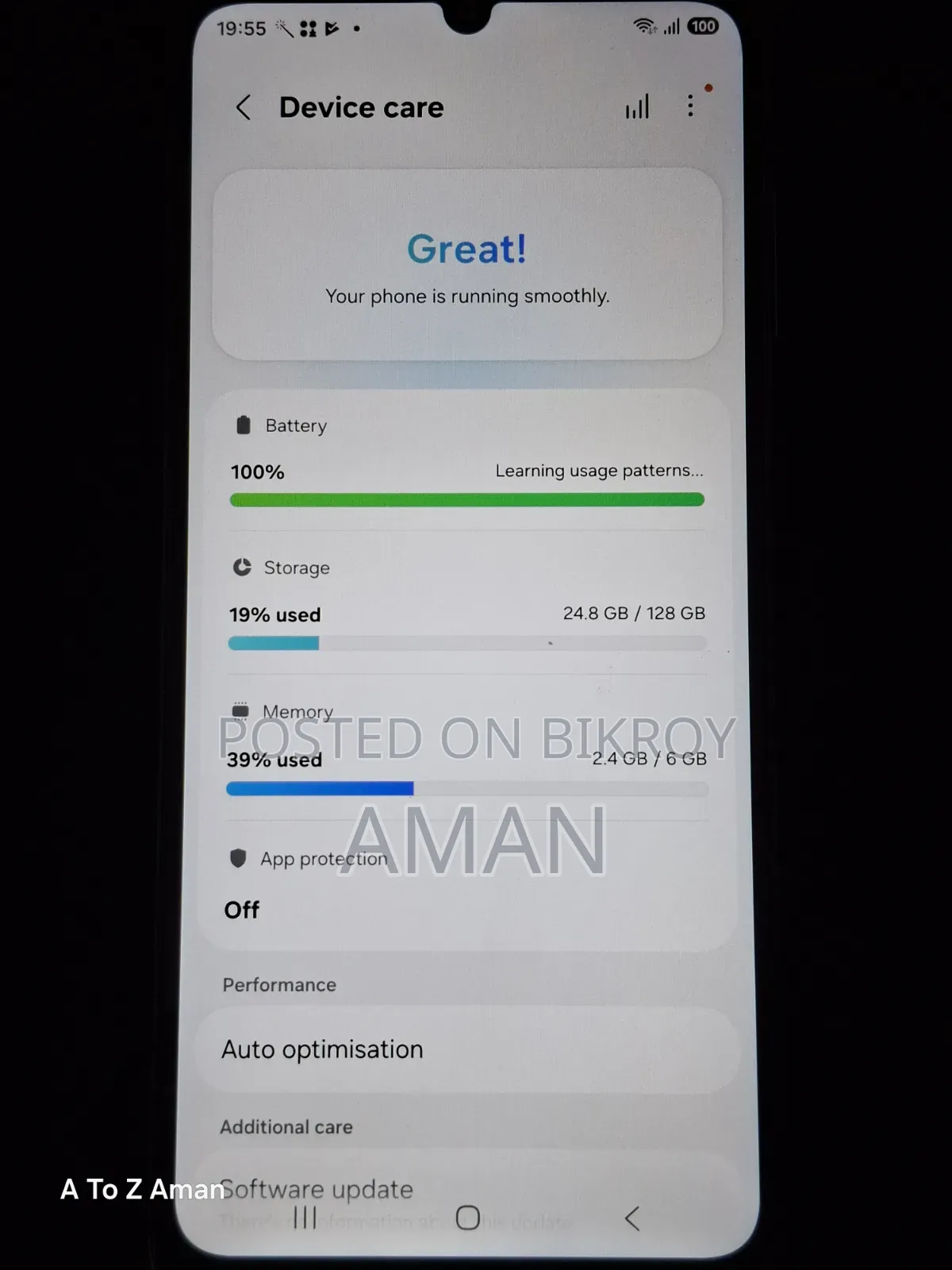 Samsung Galaxy A07 4G 128 GB Green