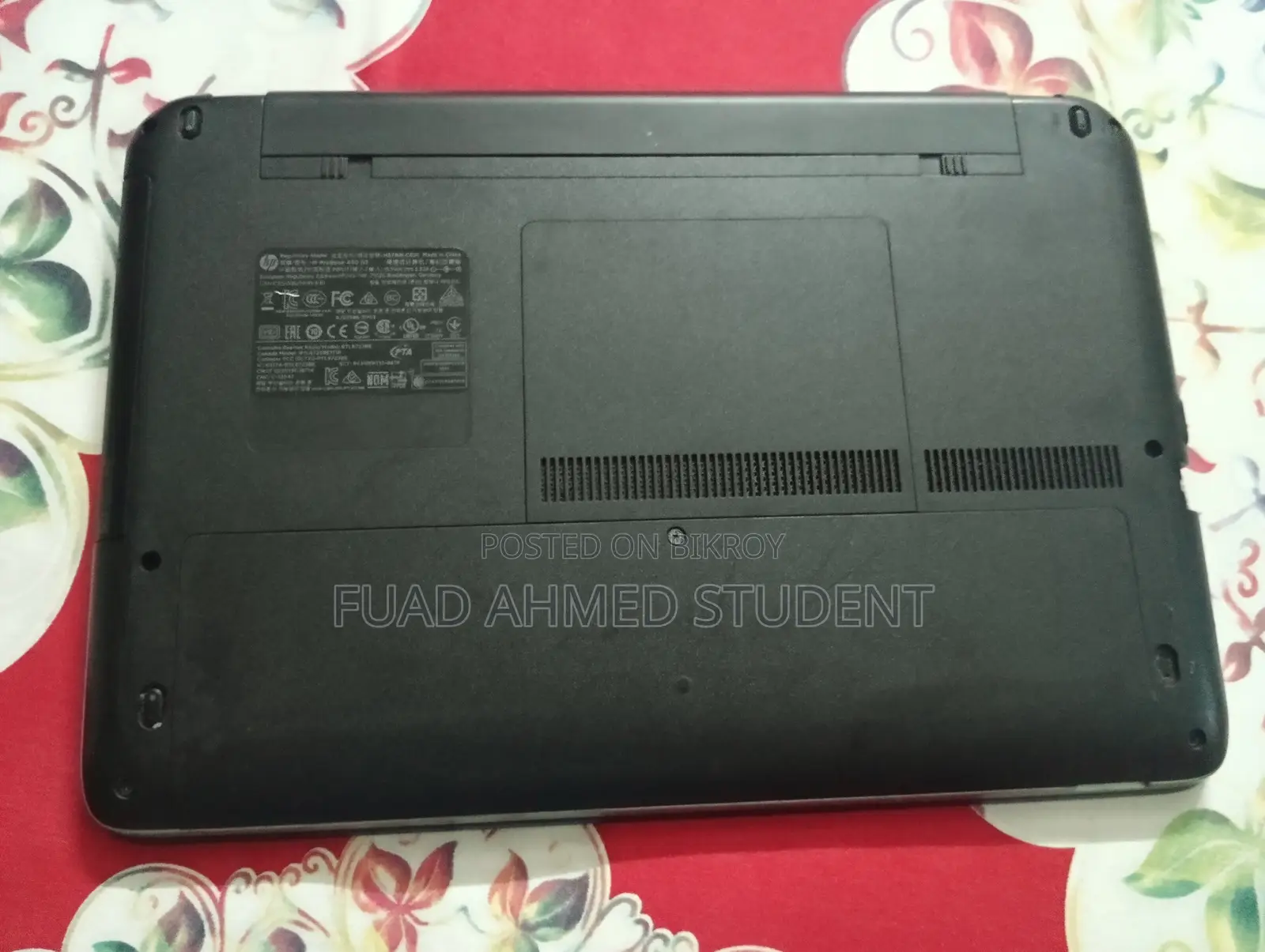 Laptop HP ProBook 450 G2 8GB Intel Core I3 HDD 500GB