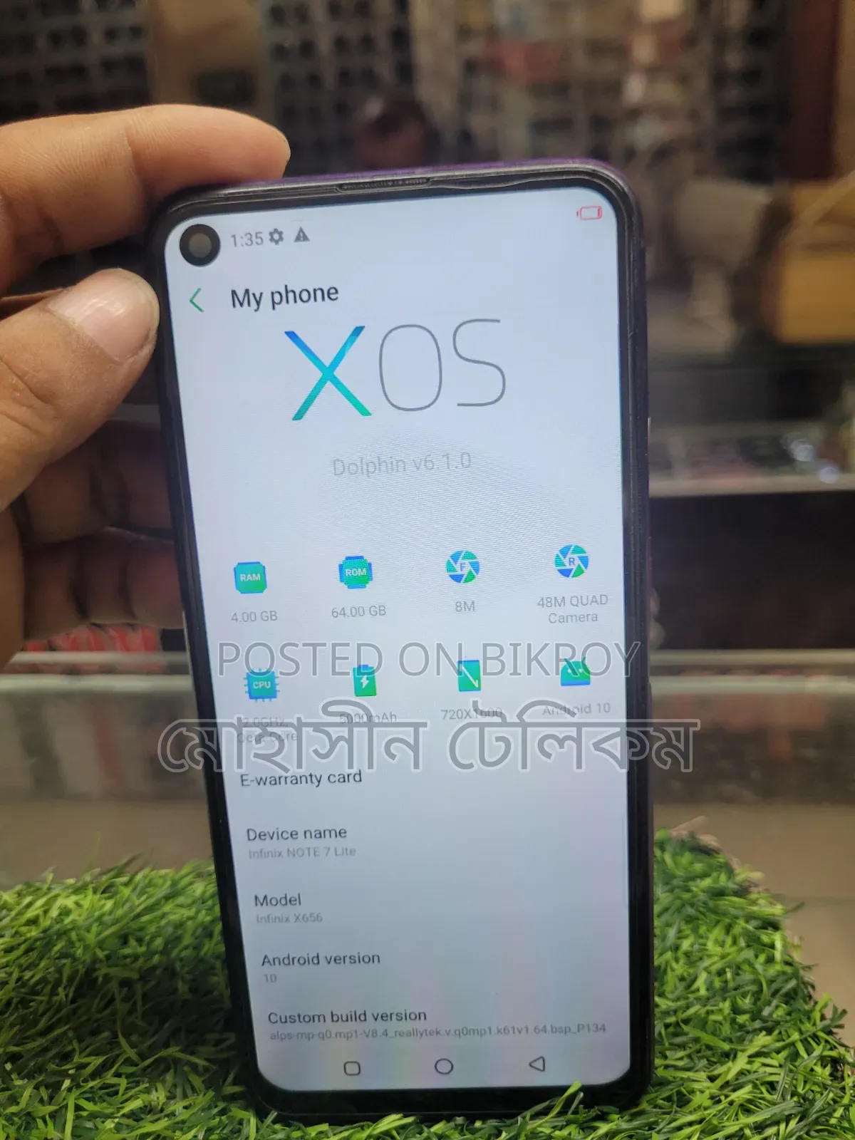 Infinix Note 7 Lite 64 GB Blue