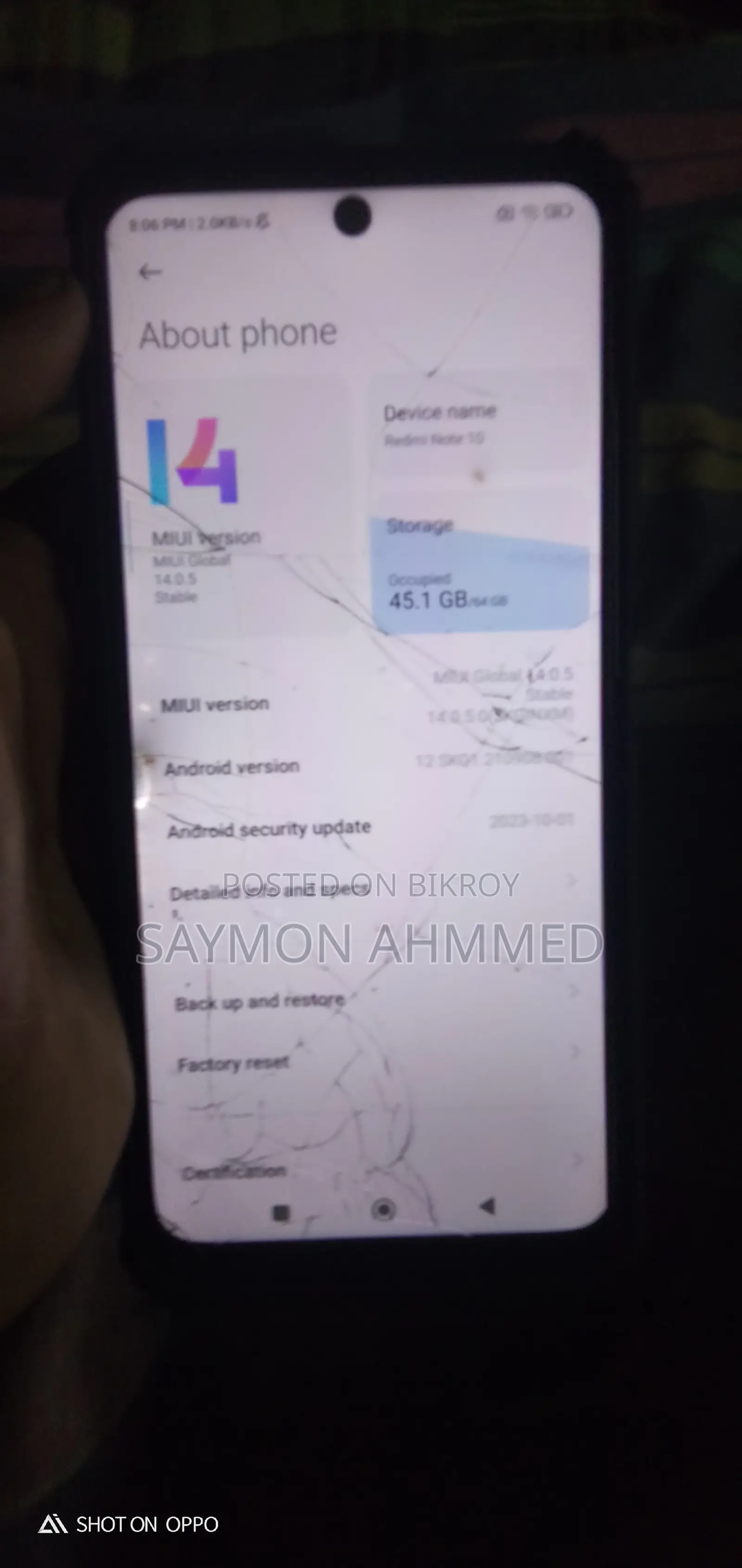 Xiaomi Redmi Note 10 64 GB Green