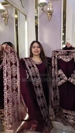 Sequence Embroidery Three Piece