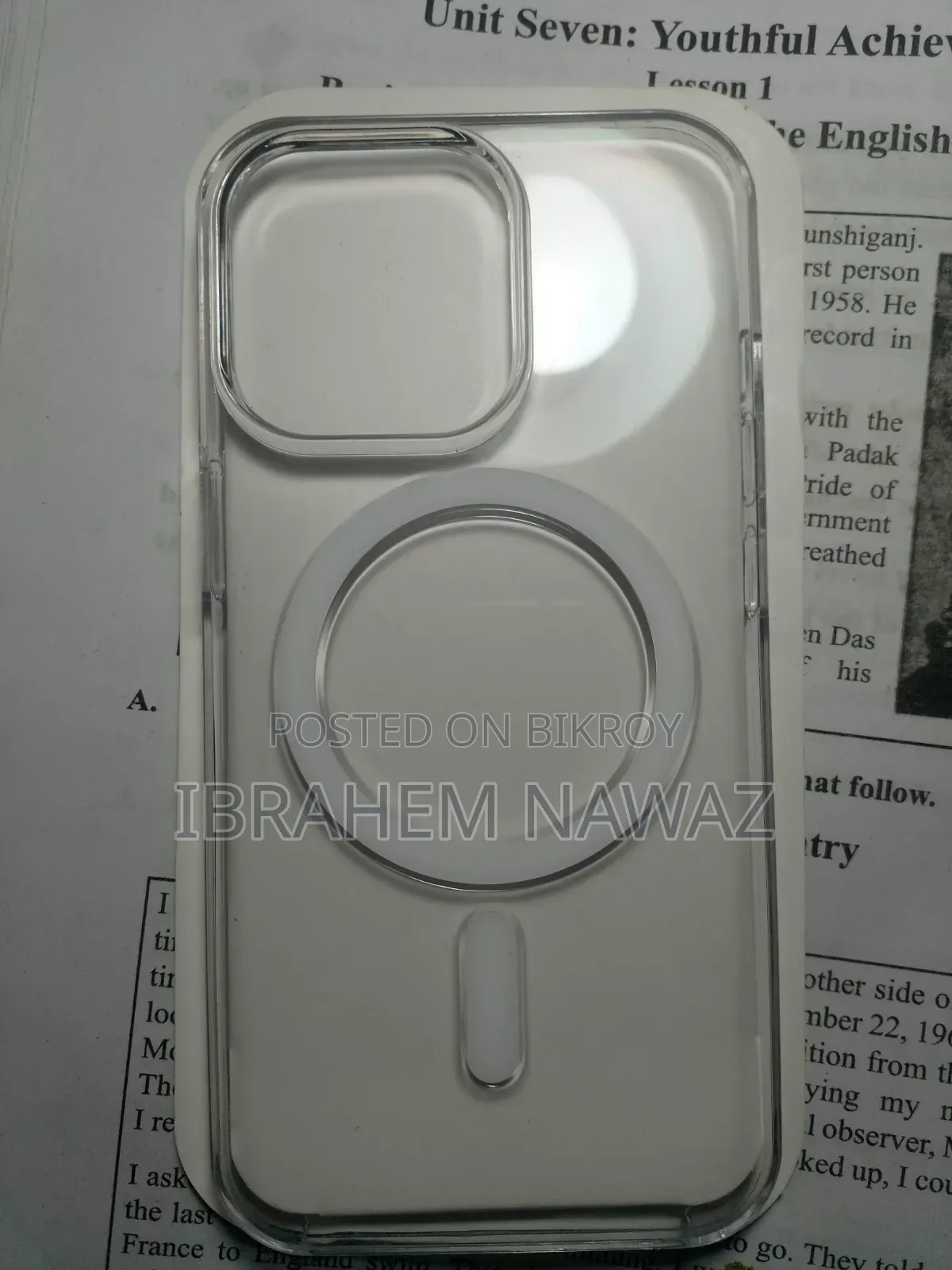 iPhone 13 Pro Ic Premium Case...with Pop-Up Notification
