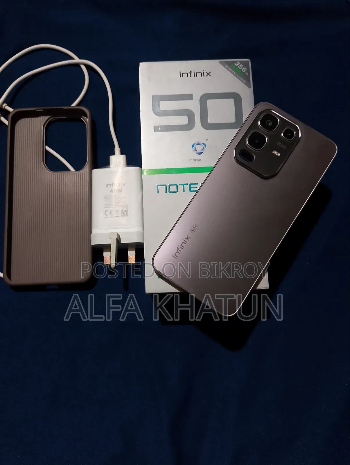 Infinix Note 50s 256 GB Gray