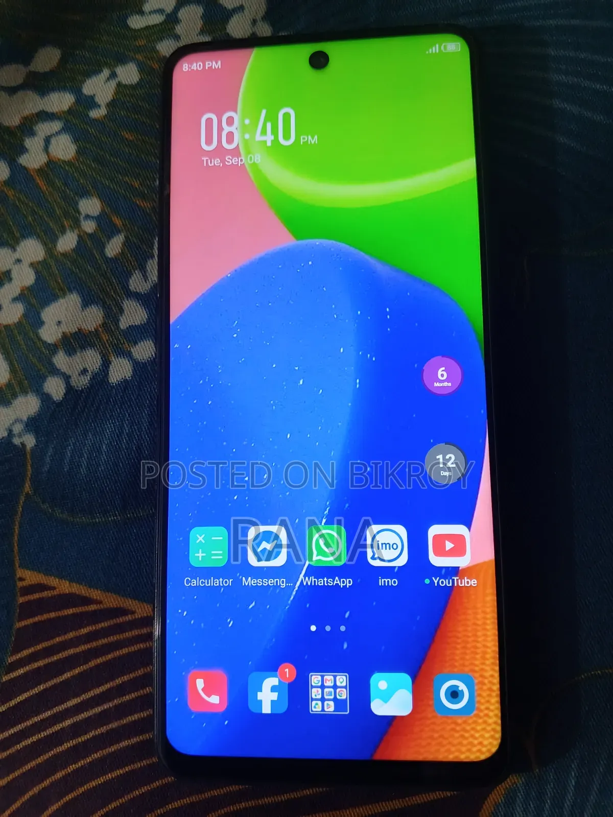 Infinix Hot 11s 128 GB Black