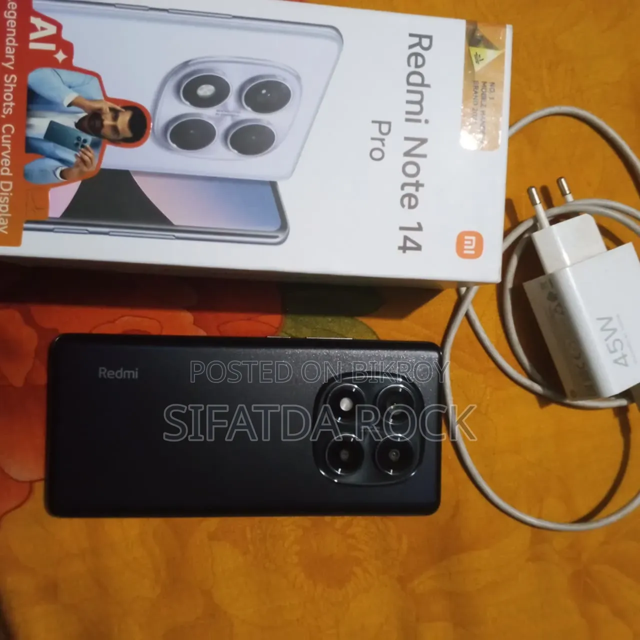 Xiaomi Redmi Note 14 Pro 5G 256 GB Black