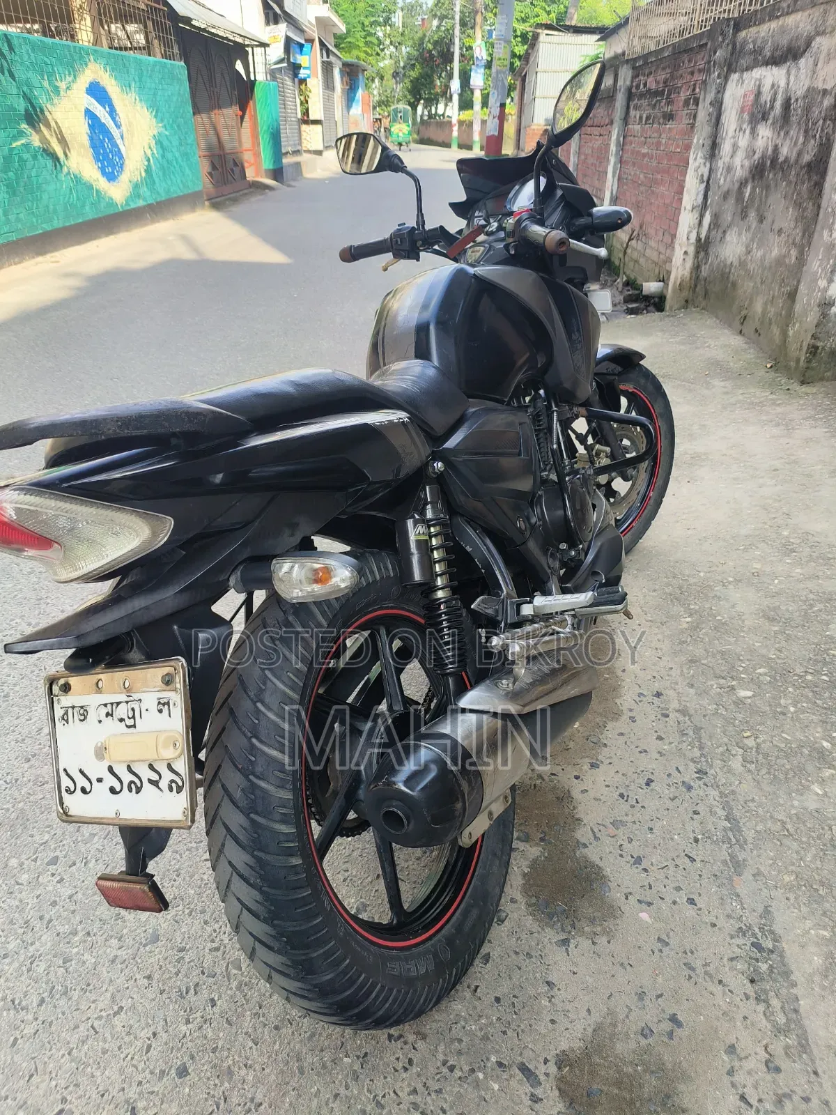 TVS Apache RTR 160 2V 2015 Gray