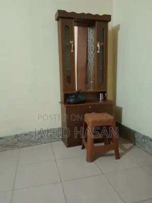 5x7 Feet Bed and One Dressing Table in Good Condition for Sale