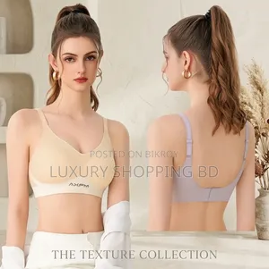 Women’s Seamless Wireless Support Bra – Soft Full Coverage Comfort Bra