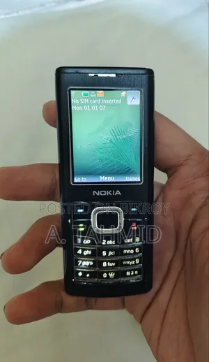নোকিয়া ৬৫০০ ক্লাসিক ব্ল্যাক