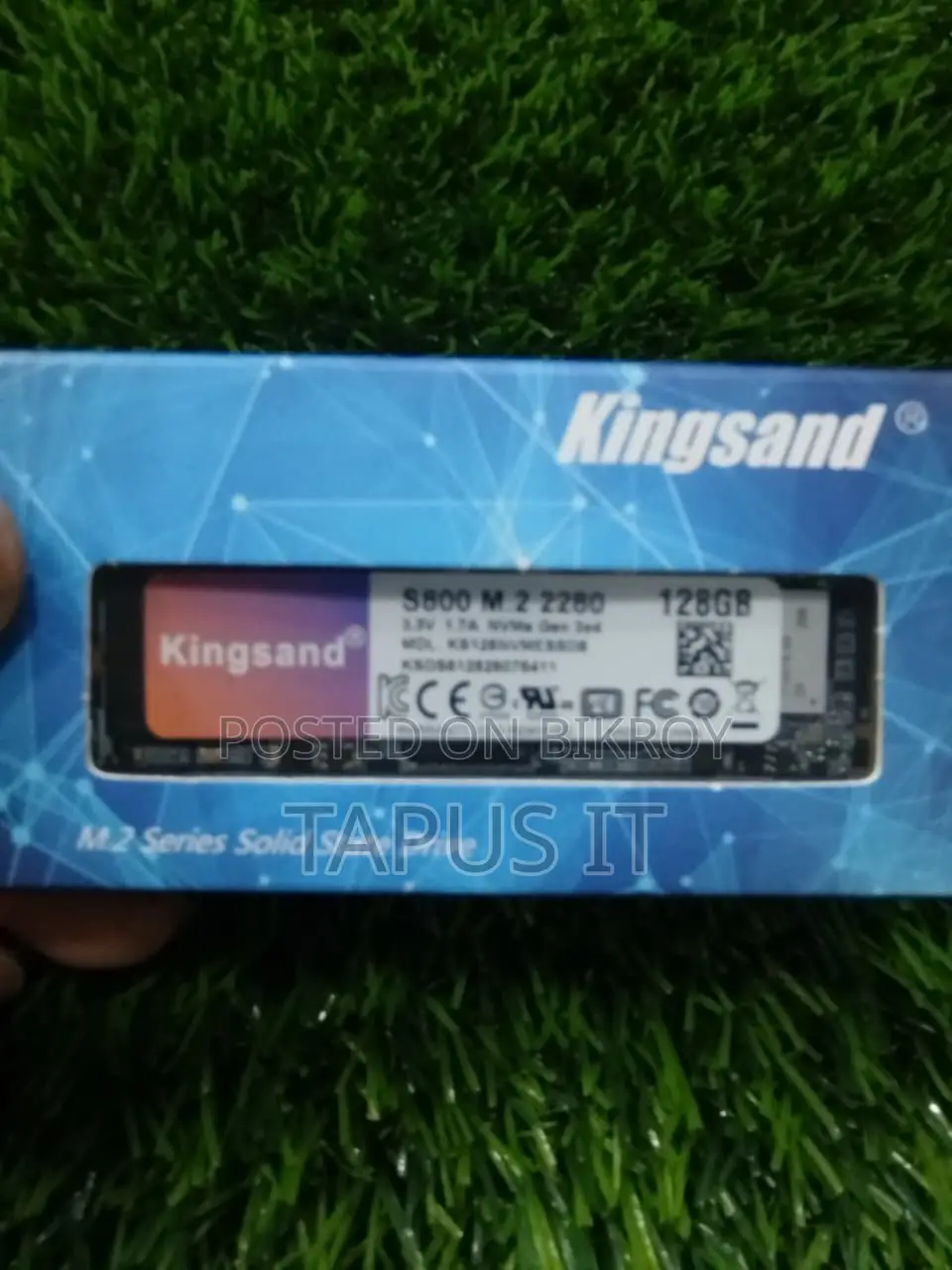 New SSD NVMe 128GB Kingsand 3 Years Warranty