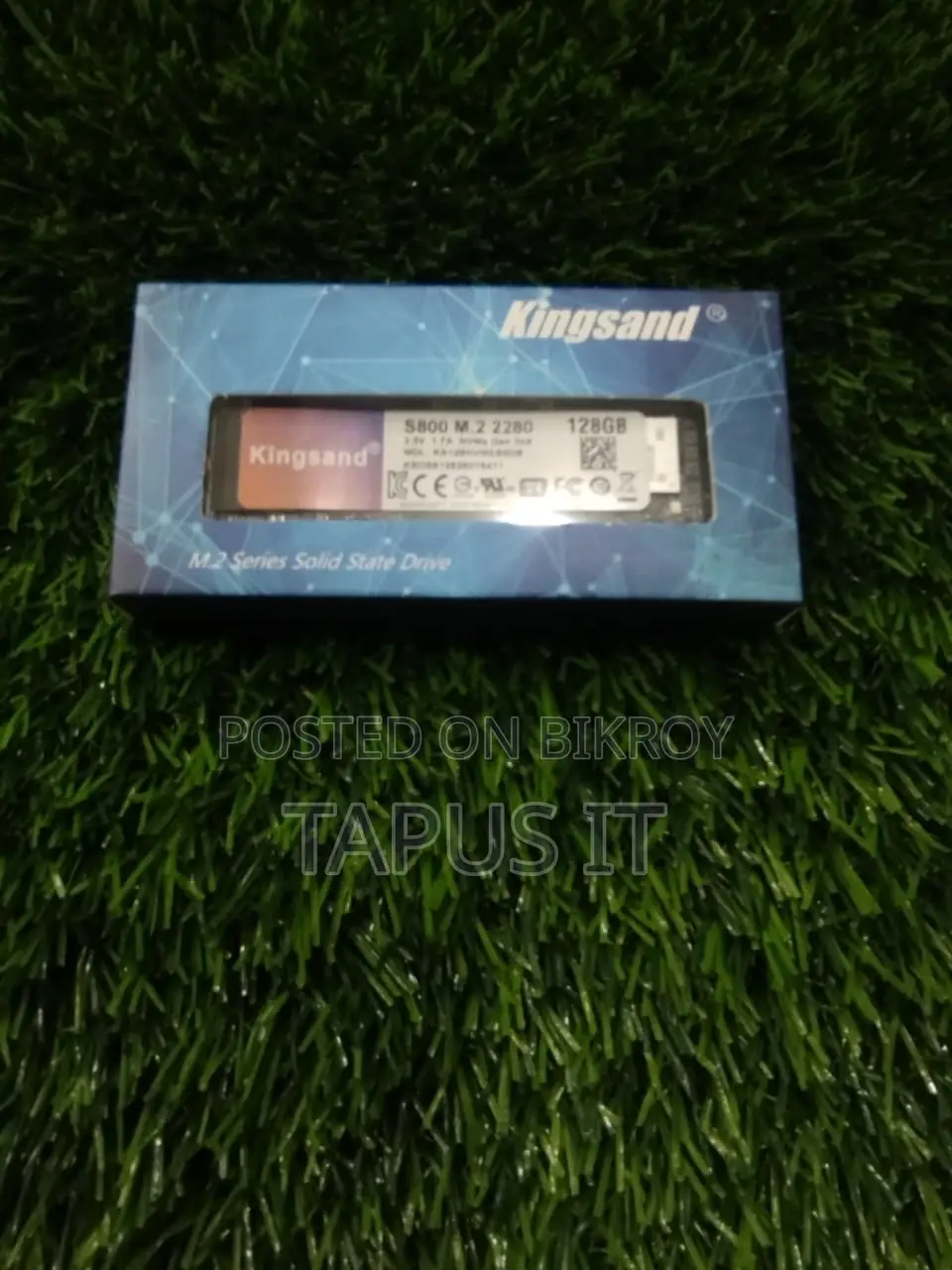 New SSD NVMe 128GB Kingsand 3 Years Warranty