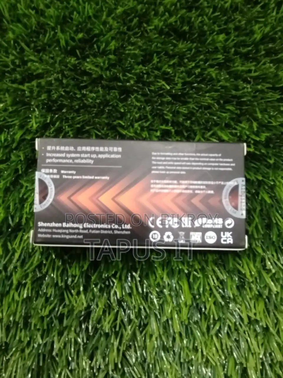 New SSD NVMe 128GB Kingsand 3 Years Warranty