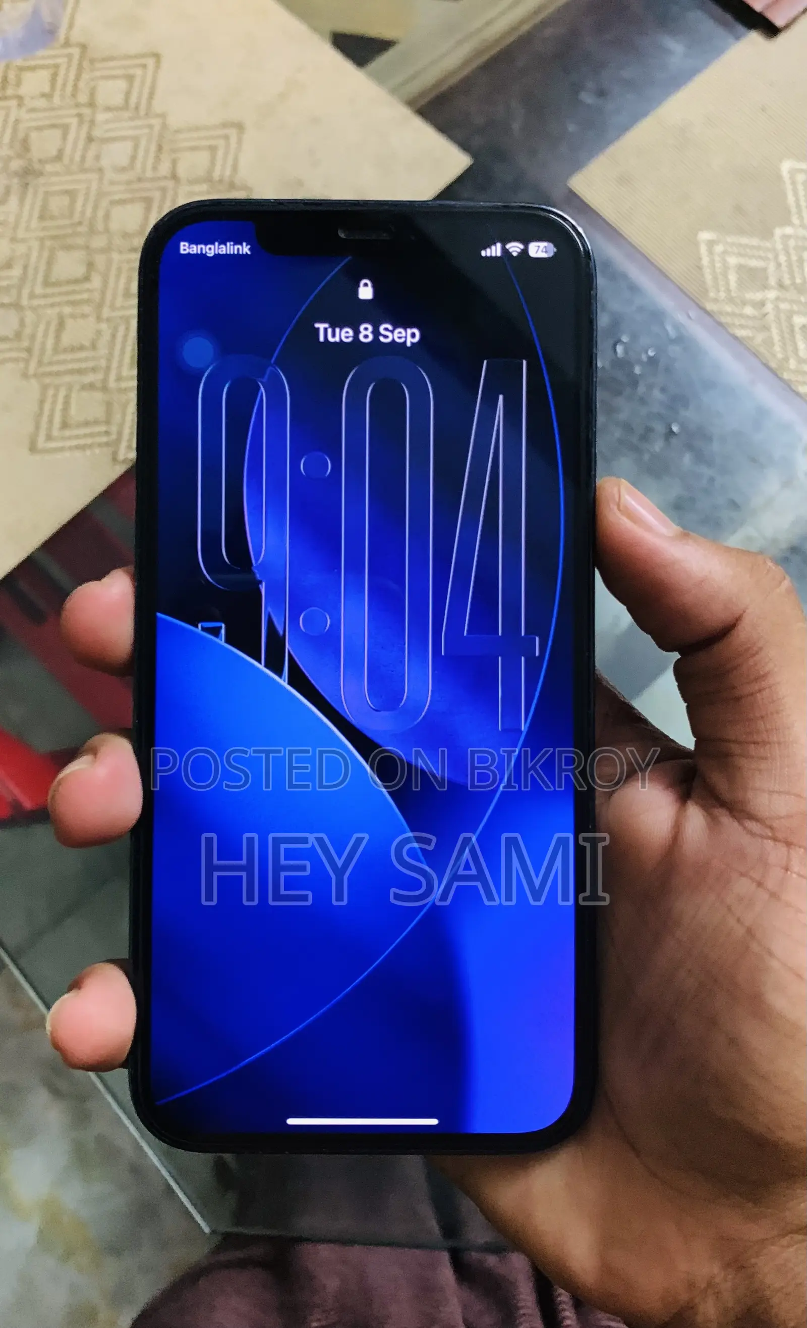 অ্যাপল আইফোন ১২ প্রো ১২৮ জিবি ব্লু