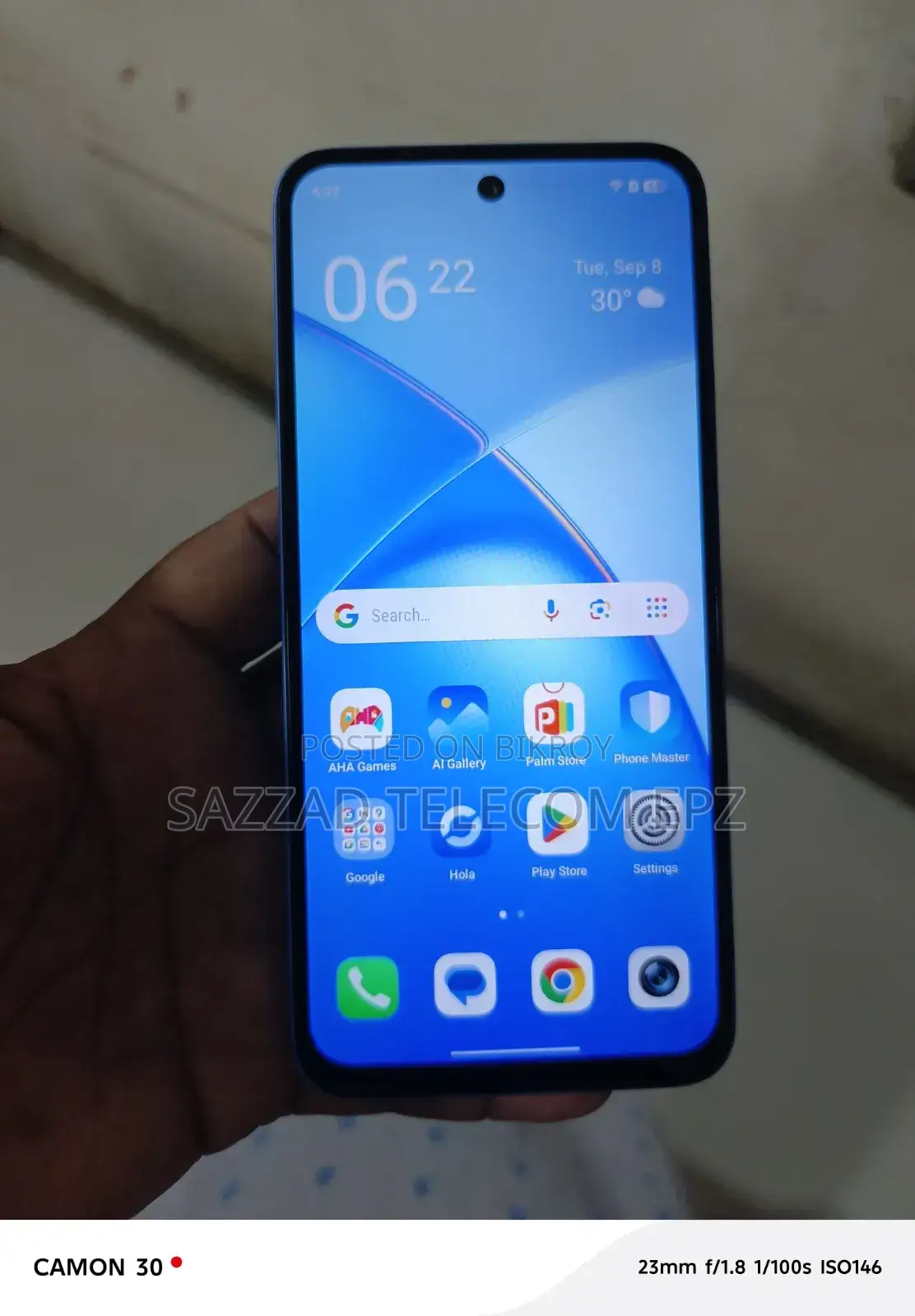 Infinix Smart 10 64 GB Blue