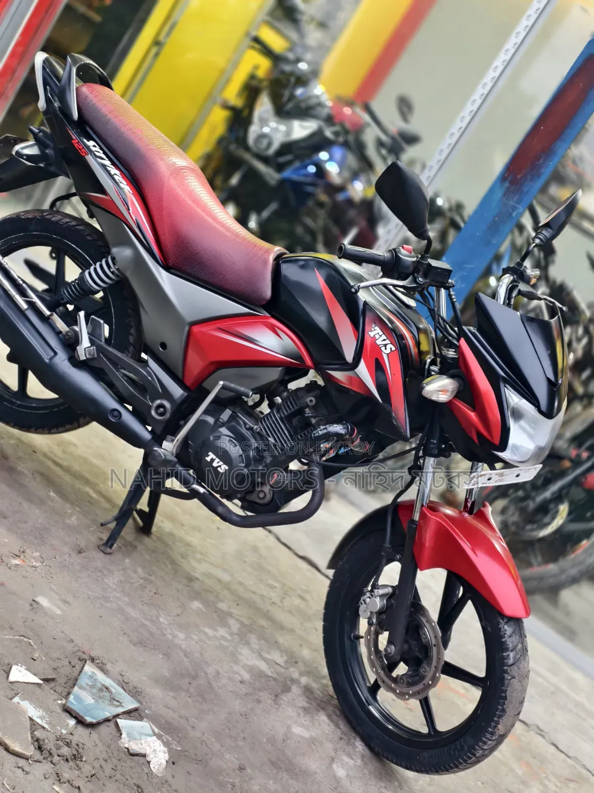 TVS Stryker 125 2019 Black