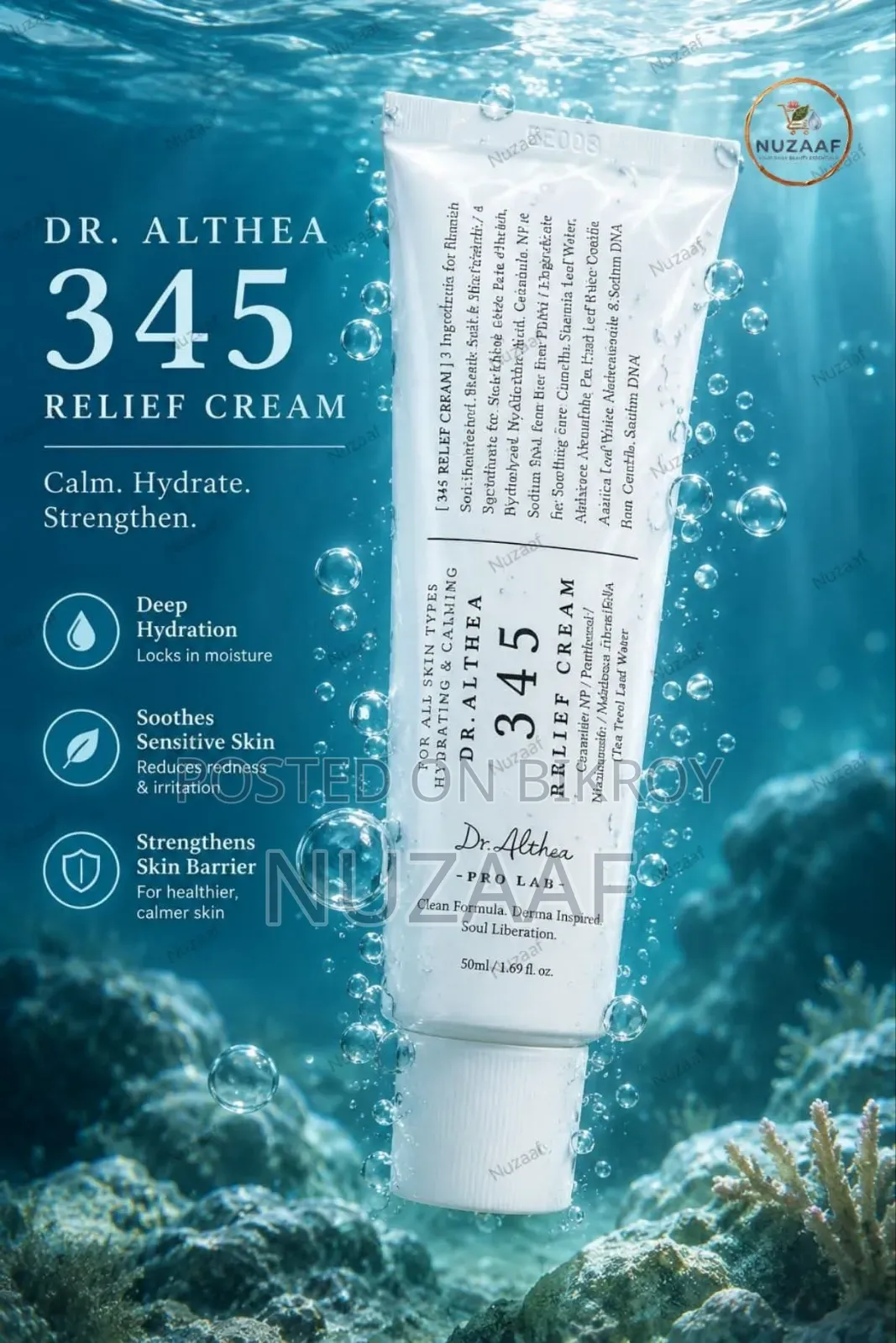 Dr. Althea 345 Relief Cream – Soothing Barrier Repair (50ml)