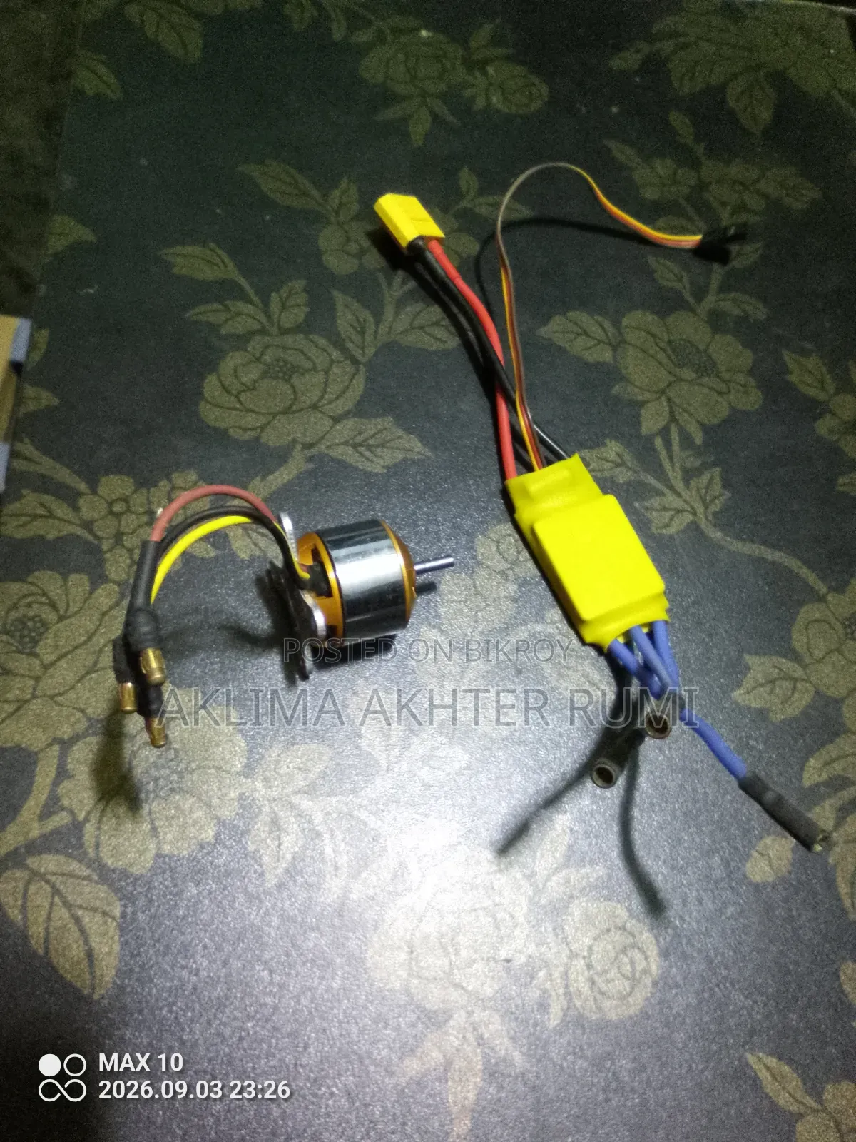 MLDC Motor and Speed Controller. With 6 Month Warranty