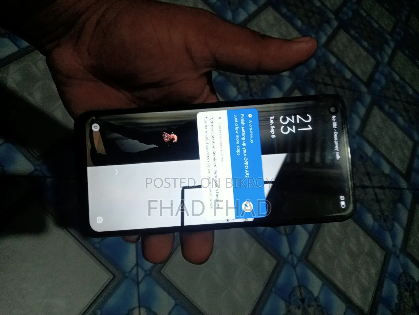 অপো এ৯২ ১২৮ জিবি কালো