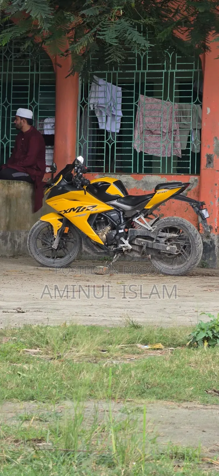 হিরো কারিজমা এক্সএমআর ২১০ ২০২৪ হলুদ