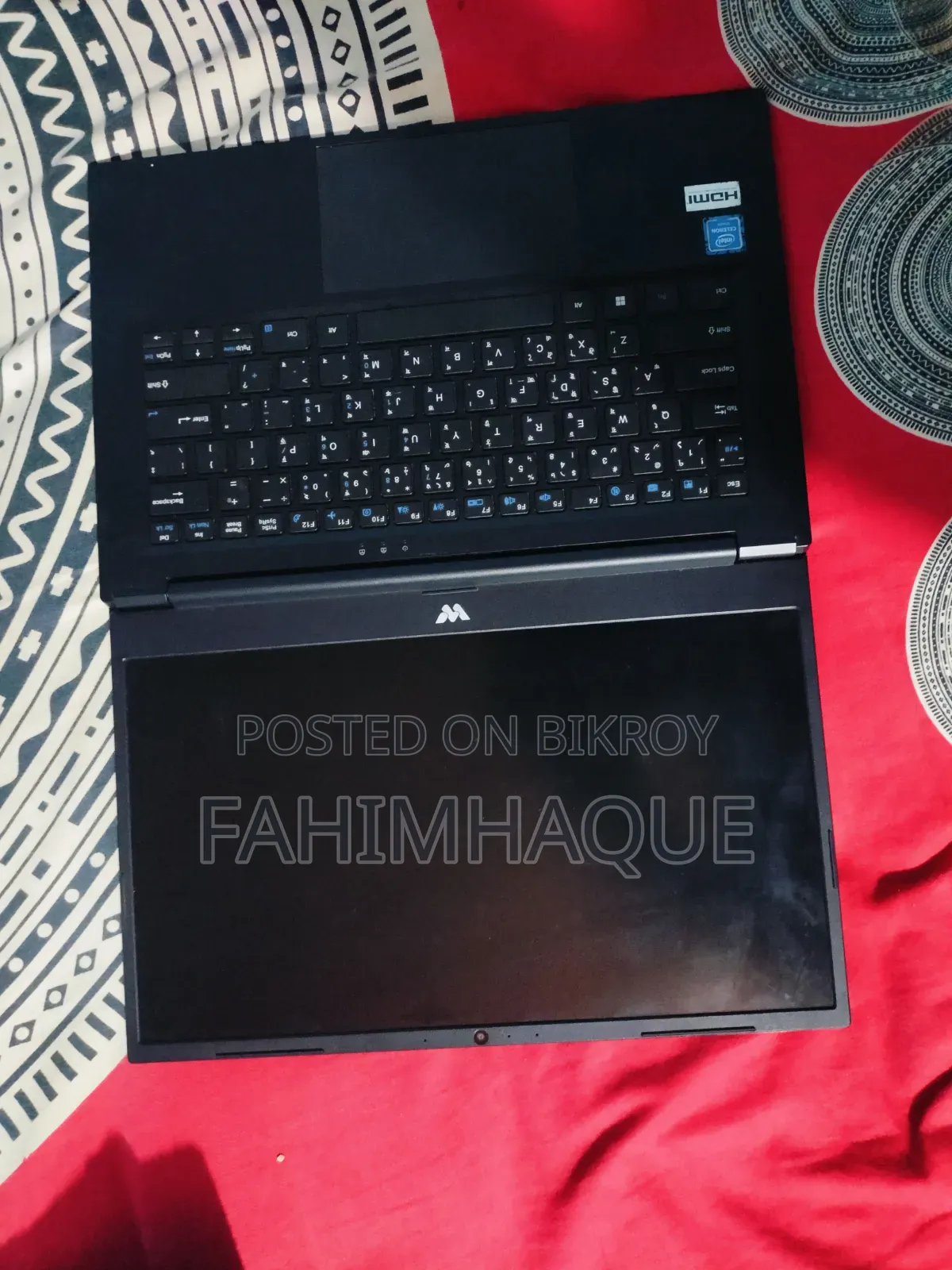 ল্যাপটপ ৮জিবি ইন্টেল সেলেরন এসএসডি ২৫৬জিবি