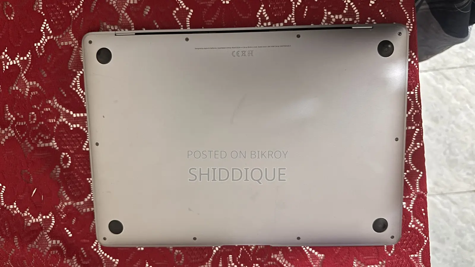 Laptop Apple MacBook Air 2020 M1 8GB Apple M1 SSD 256GB