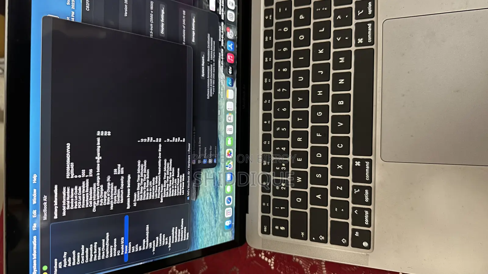 Laptop Apple MacBook Air 2020 M1 8GB Apple M1 SSD 256GB