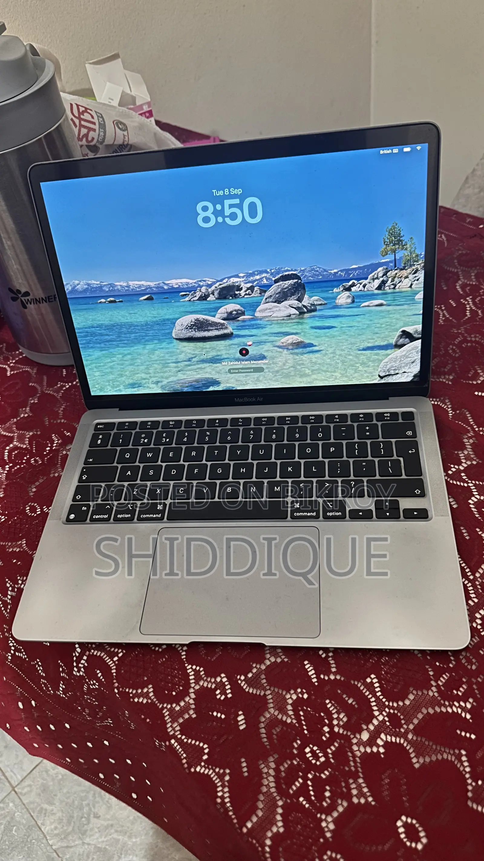 Laptop Apple MacBook Air 2020 M1 8GB Apple M1 SSD 256GB