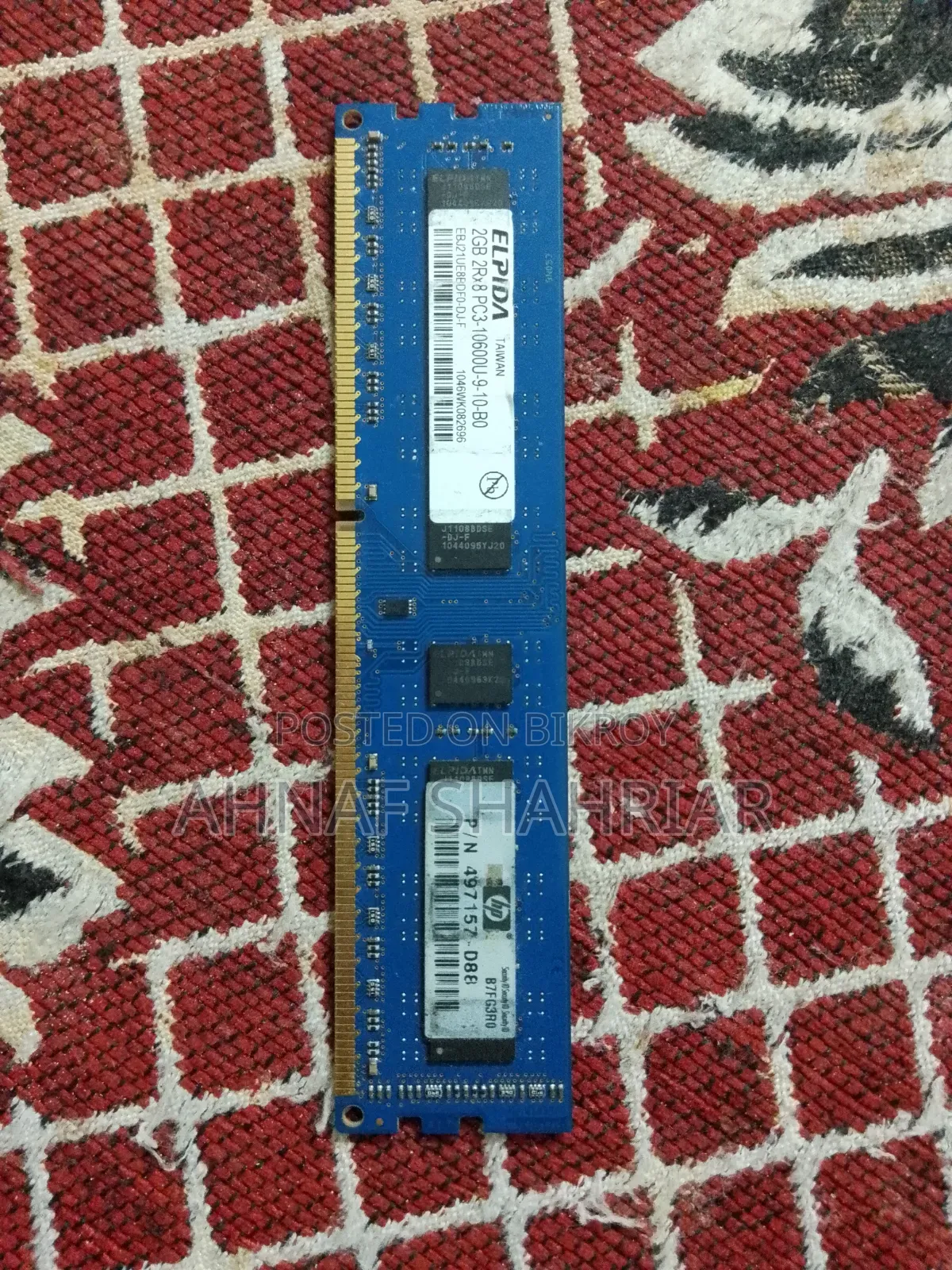 Faulty Ram ( ELPIDA 2GB )