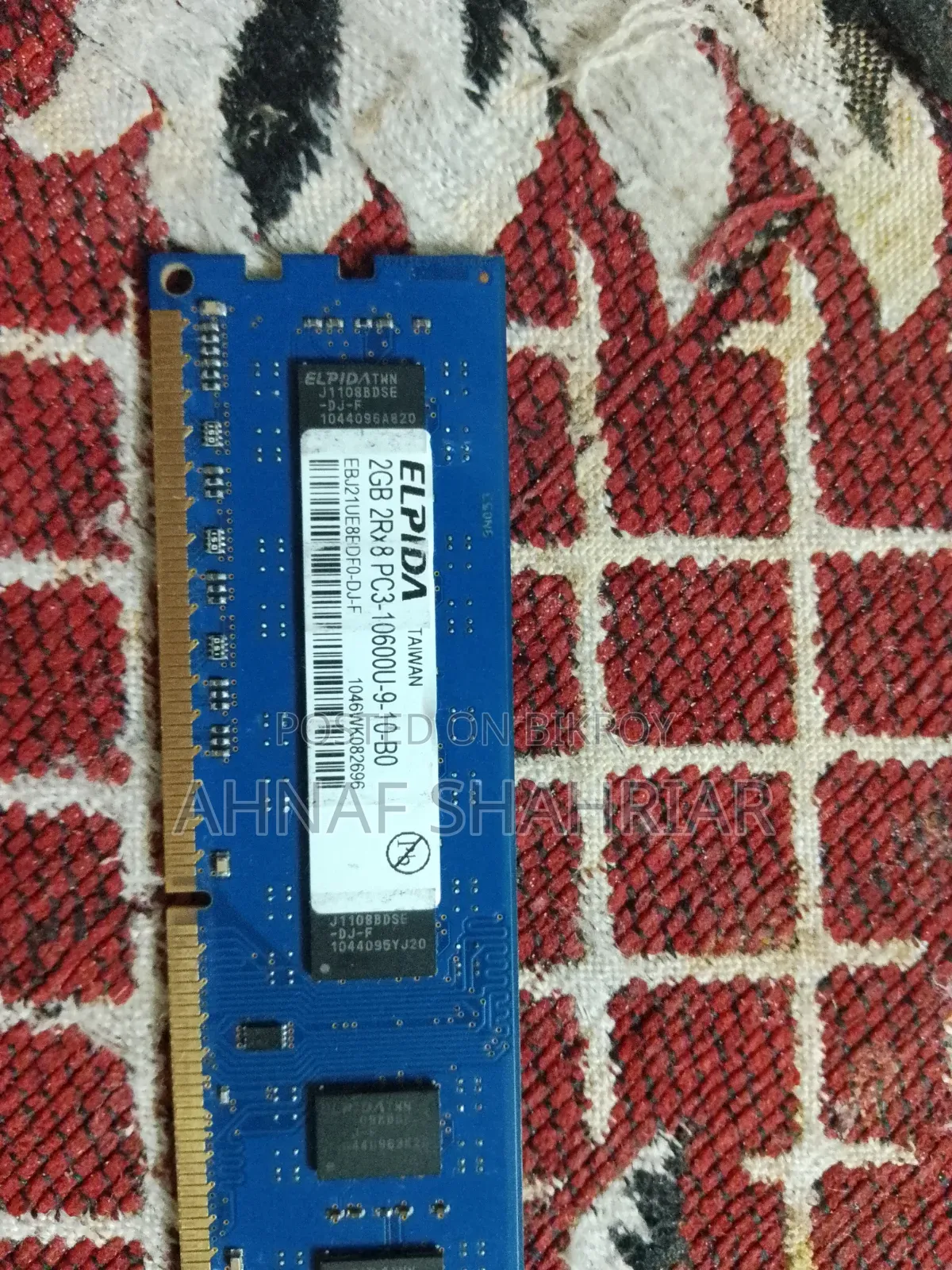 Faulty Ram ( ELPIDA 2GB )