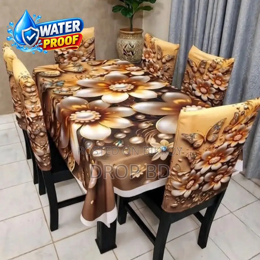 2026 Hit Collection — 3D Dining Table Cover Set