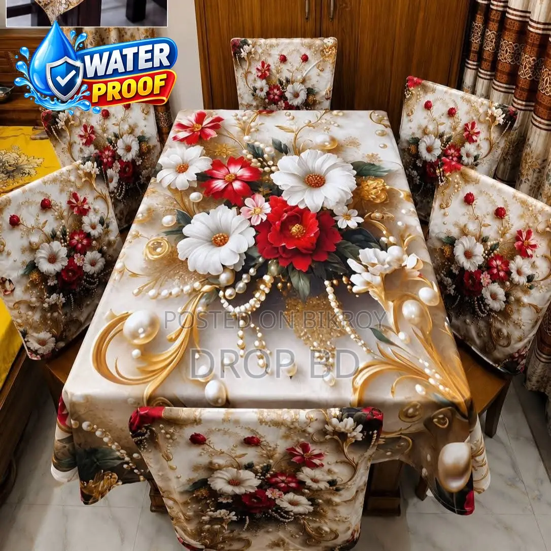 2026 Hit Collection — 3D Dining Table Cover Set
