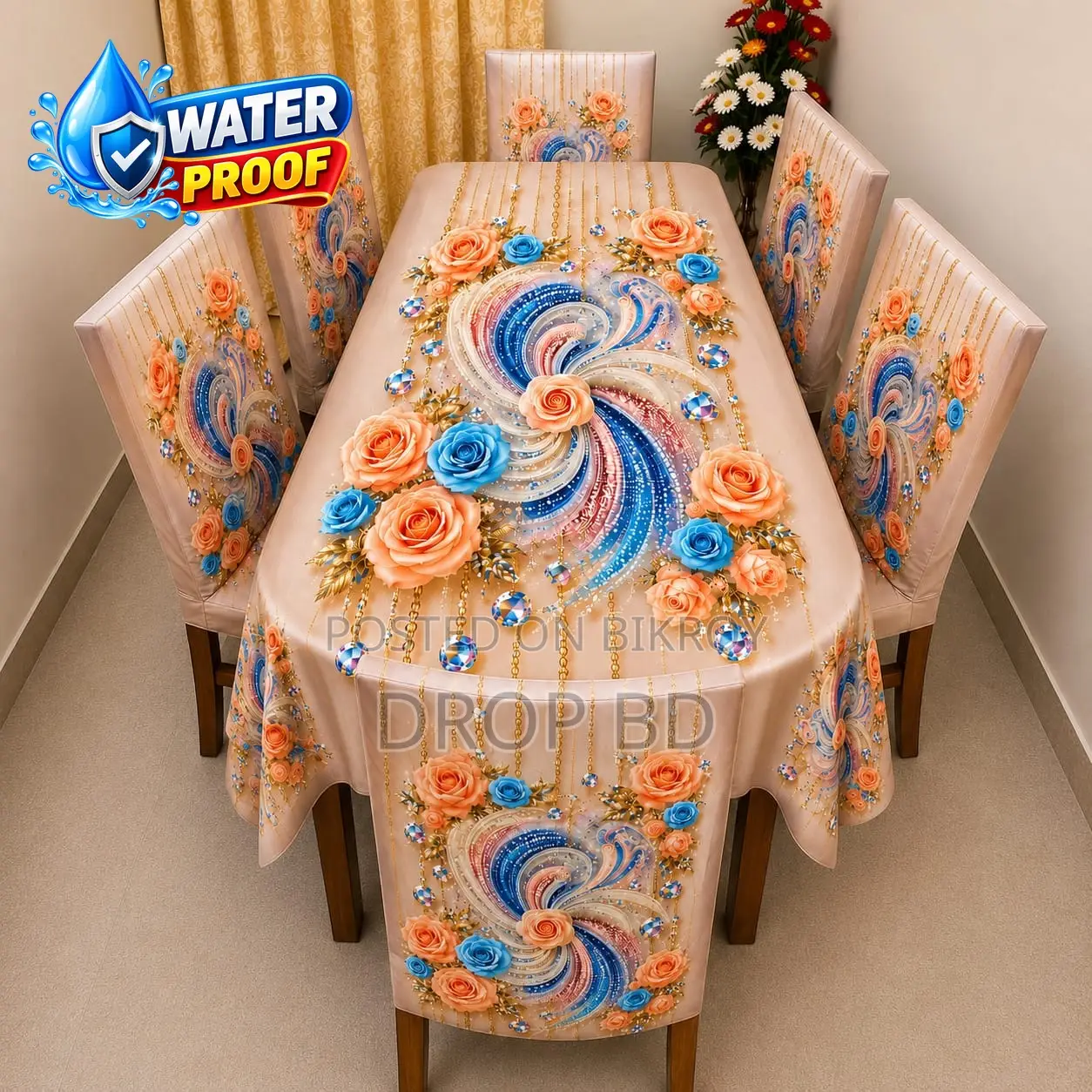 2026 Hit Collection — 3D Dining Table Cover Set