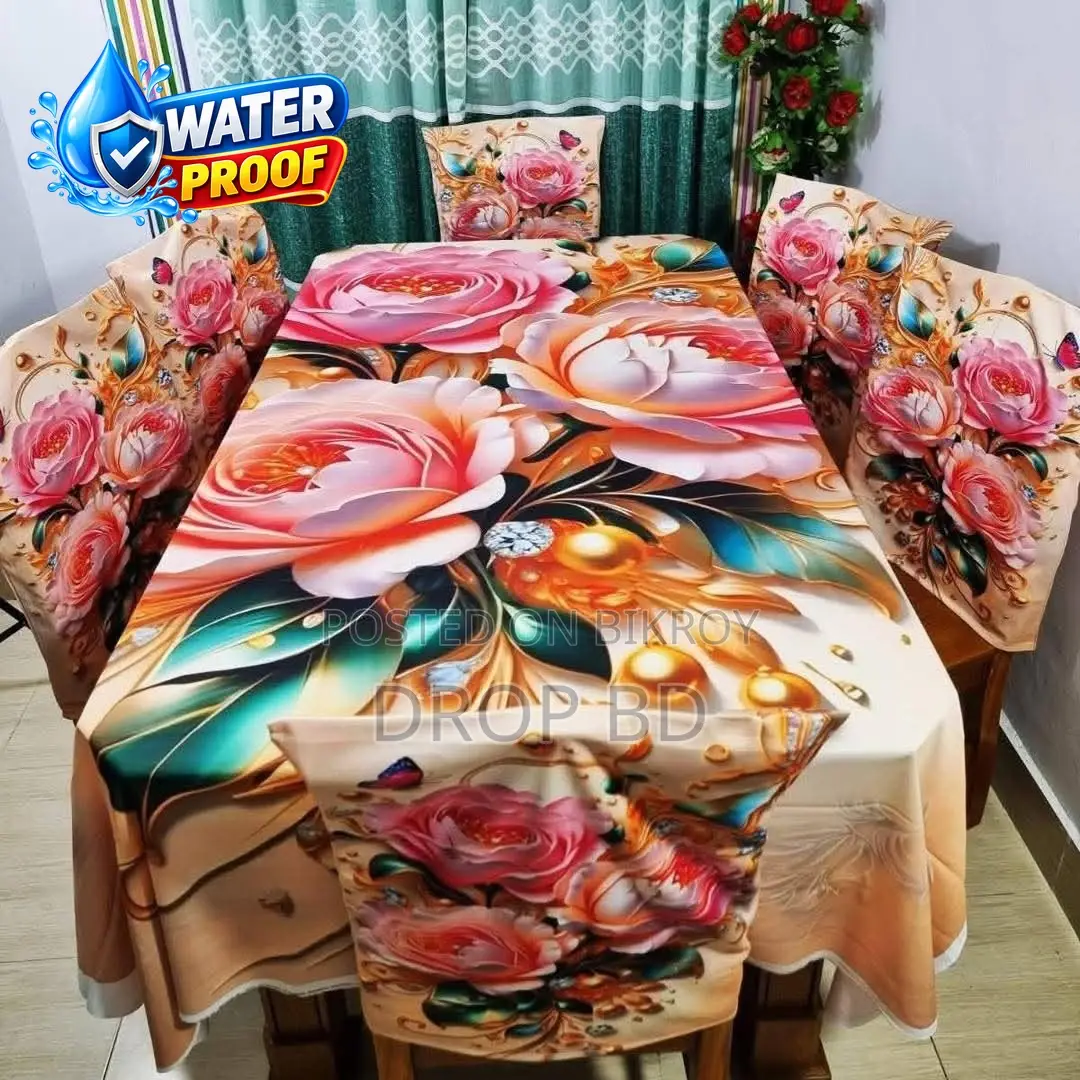 2026 Hit Collection — 3D Dining Table Cover Set