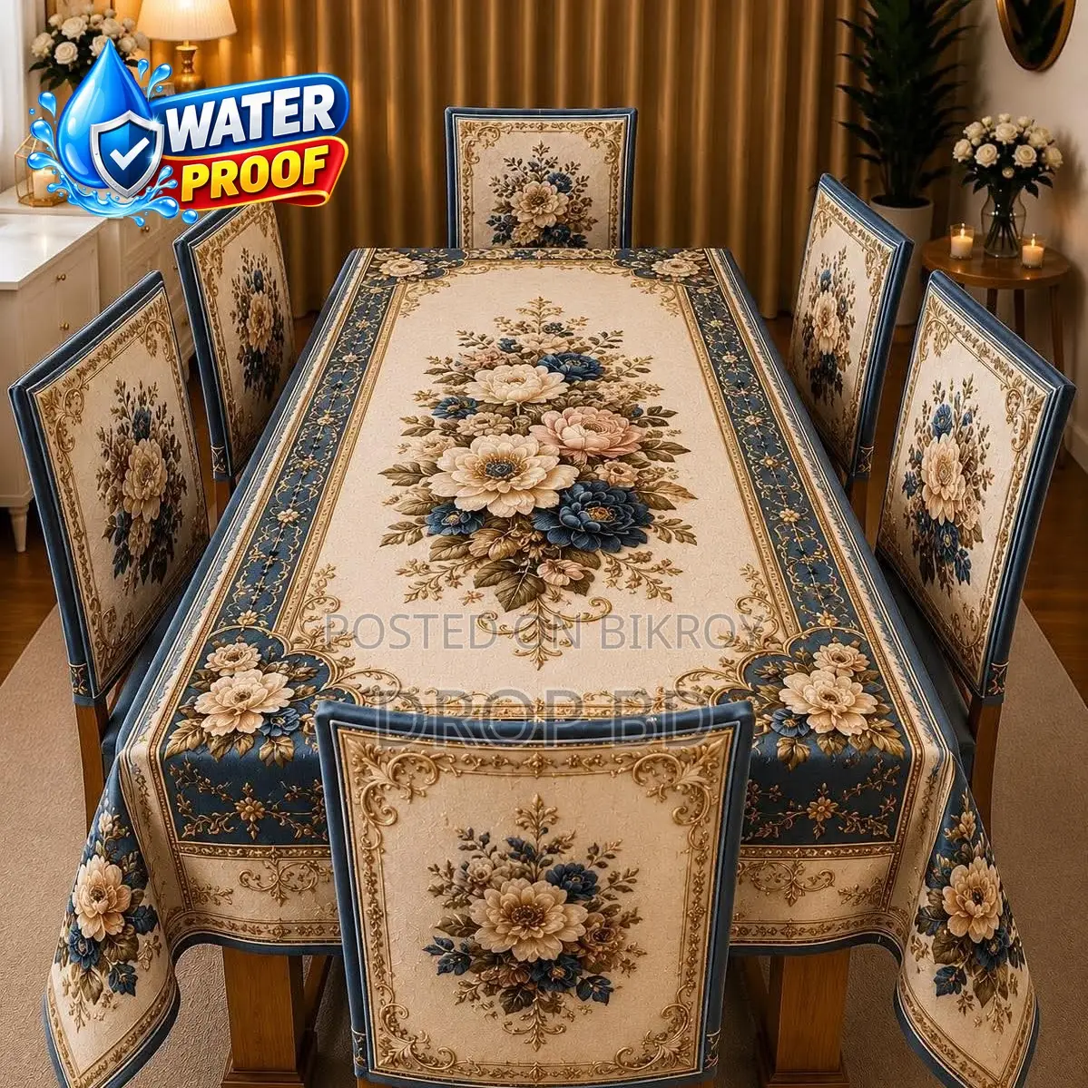 2026 Hit Collection — 3D Dining Table Cover Set