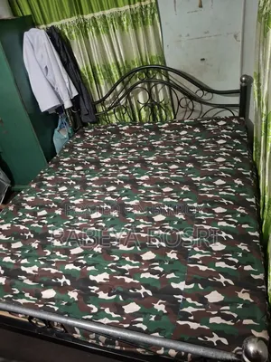 For Sale: Single Metal Bed - Good Condition