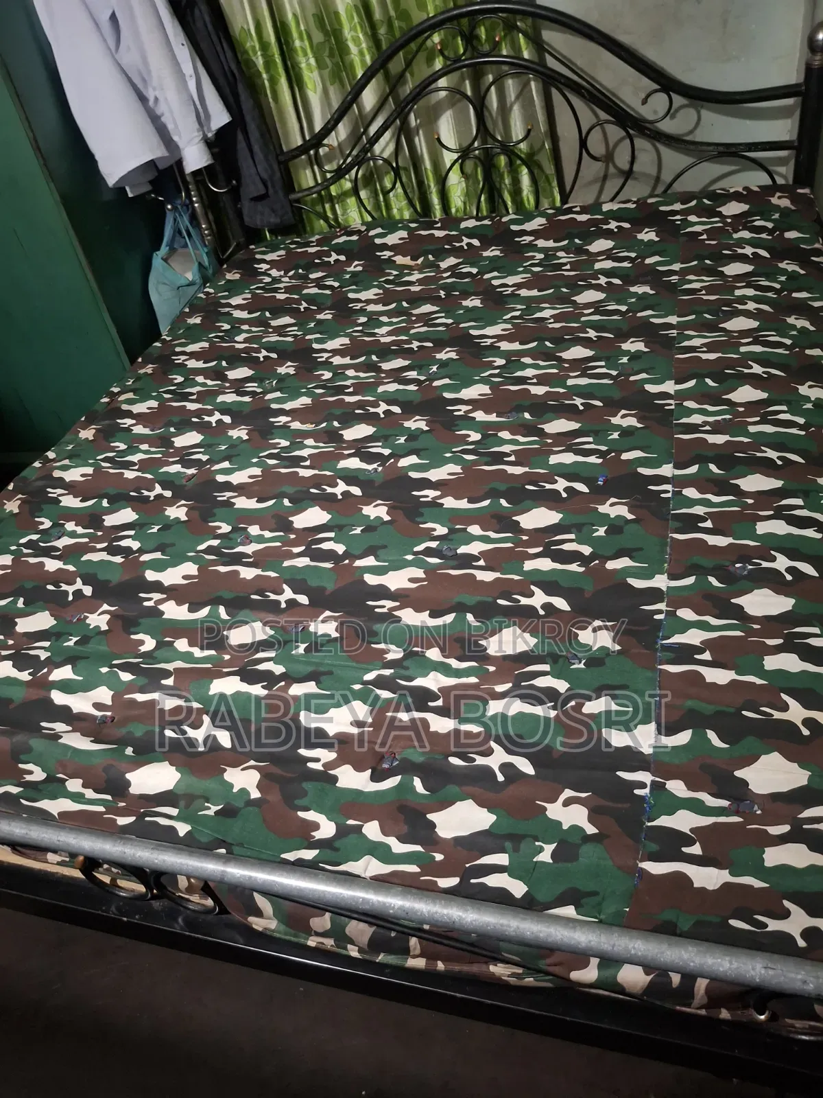 For Sale: Single Metal Bed - Good Condition