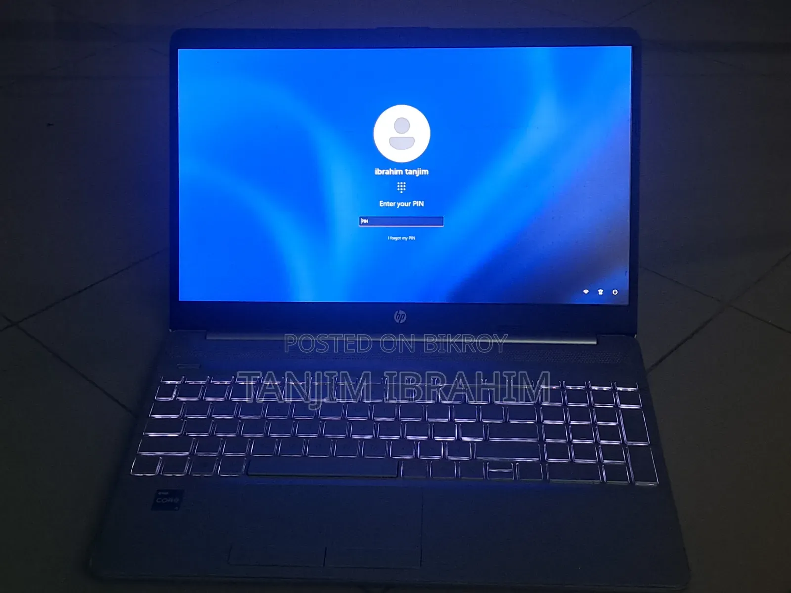 Laptop HP 15s 8GB Intel Core I5 SSD 256GB