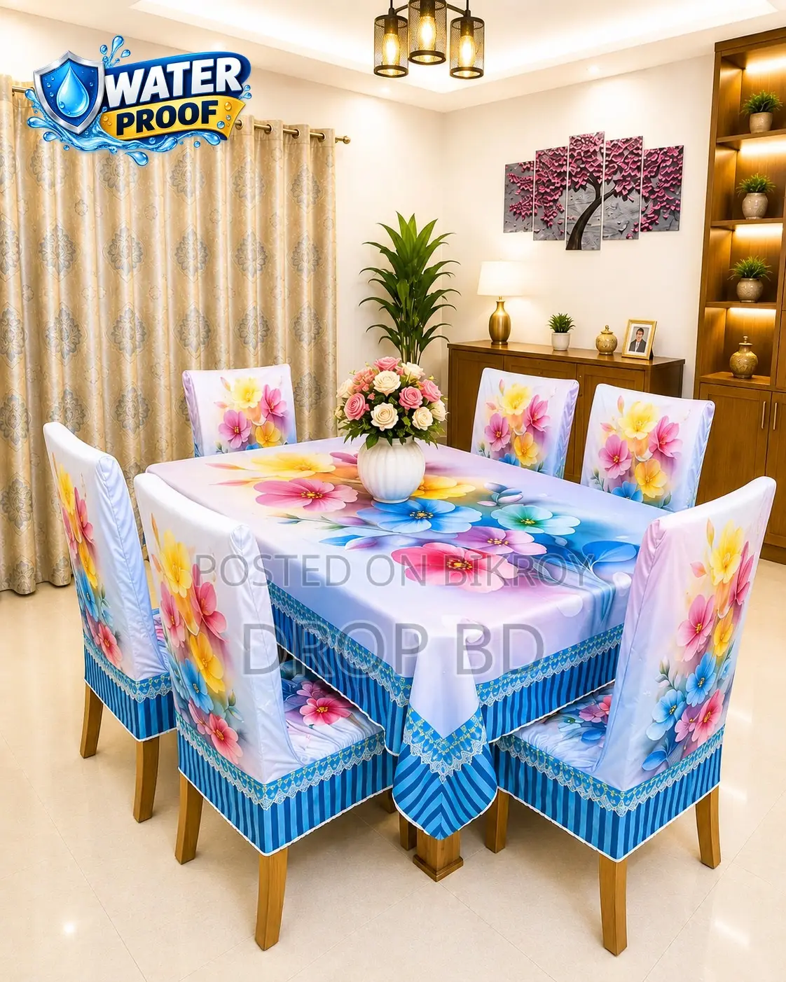 Water Proof Premium Dining Cover Set