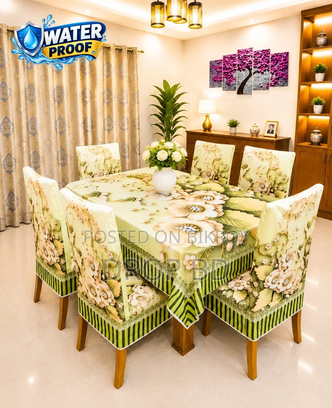 Water Proof Premium Dining Cover Set