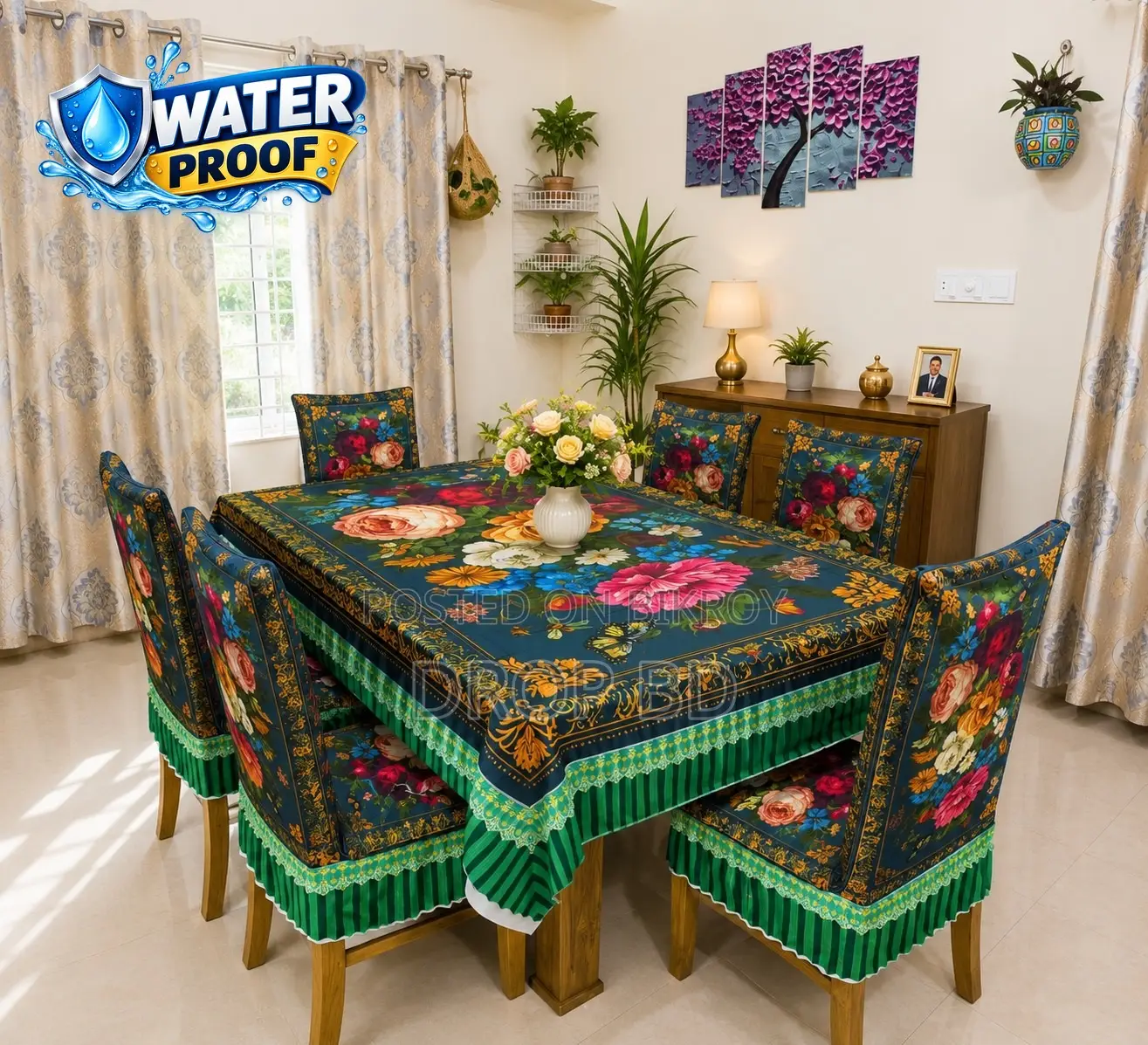 Water Proof Premium Dining Cover Set
