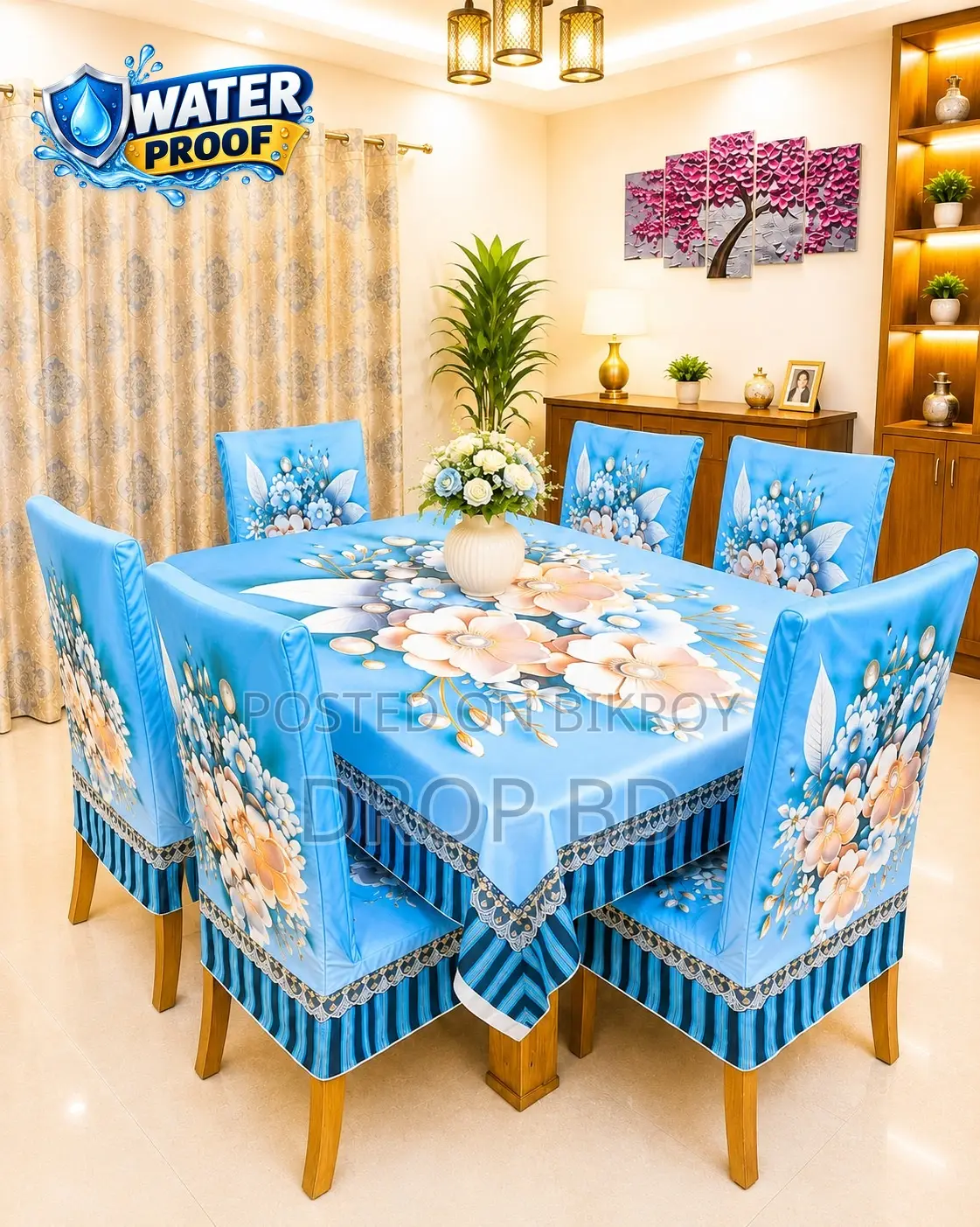 Water Proof Premium Dining Cover Set