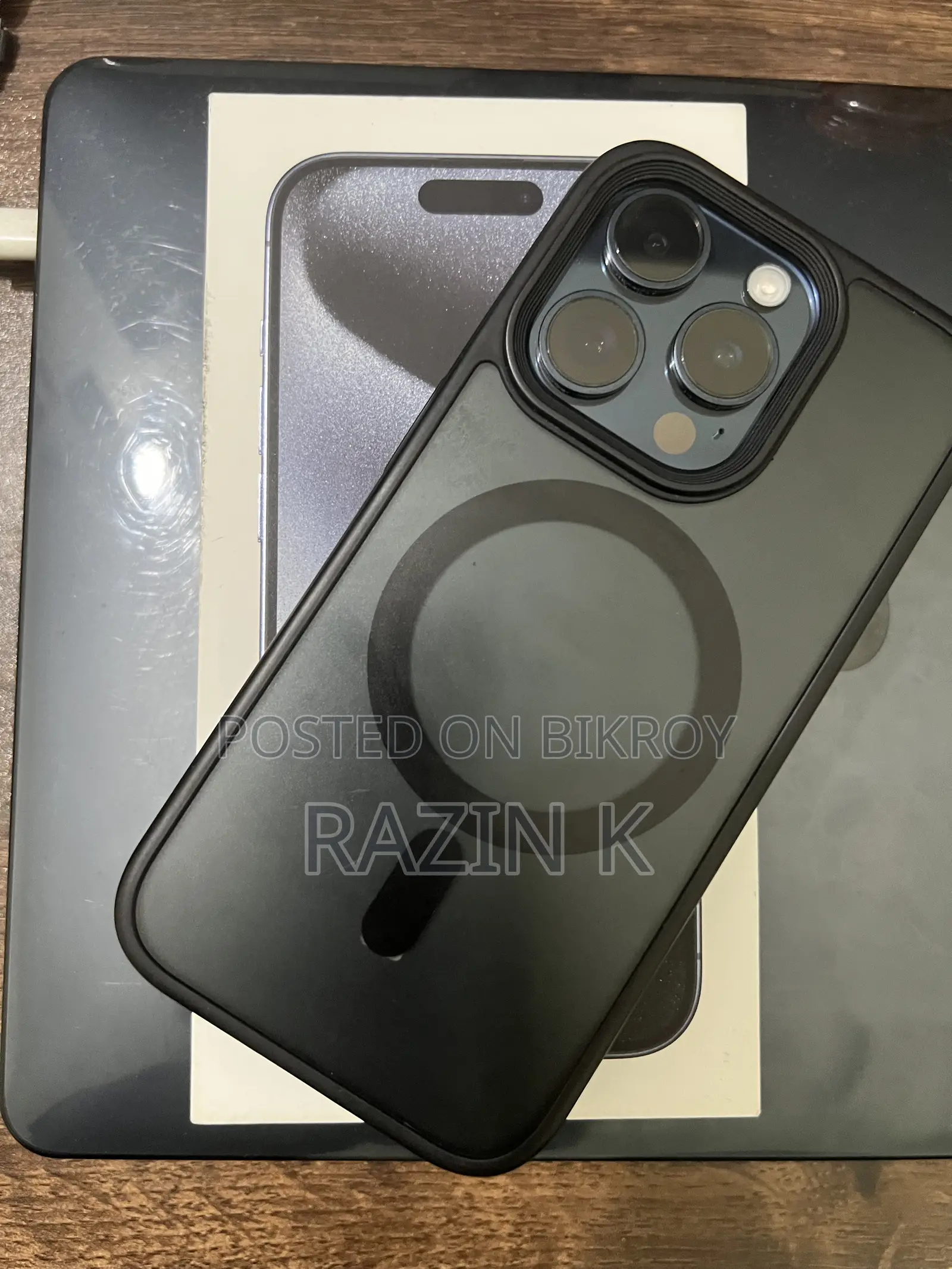 অ্যাপল আইফোন ১৫ প্রো ১২৮ জিবি ব্লু