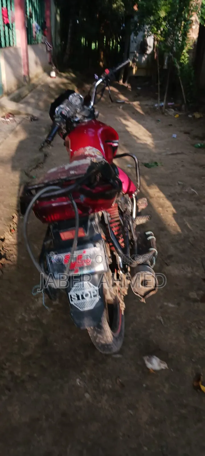 H Power Zaara-100 2014 Red