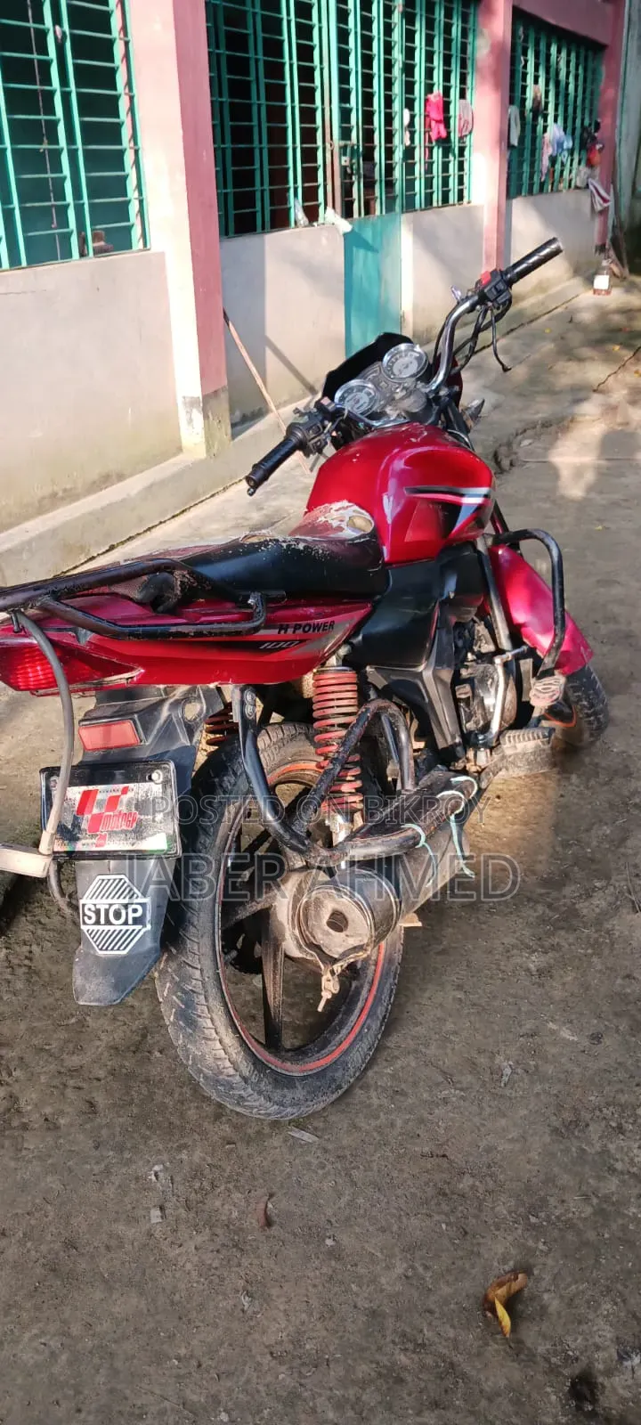 H Power Zaara-100 2014 Red