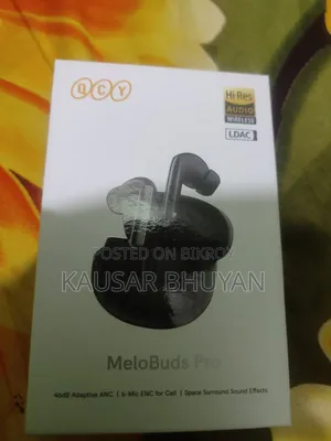 QCY MeloBuds Pro TWS Earbuds – Hi-Res Audio, LDAC, ANC