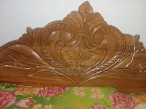 A Wooden Bed